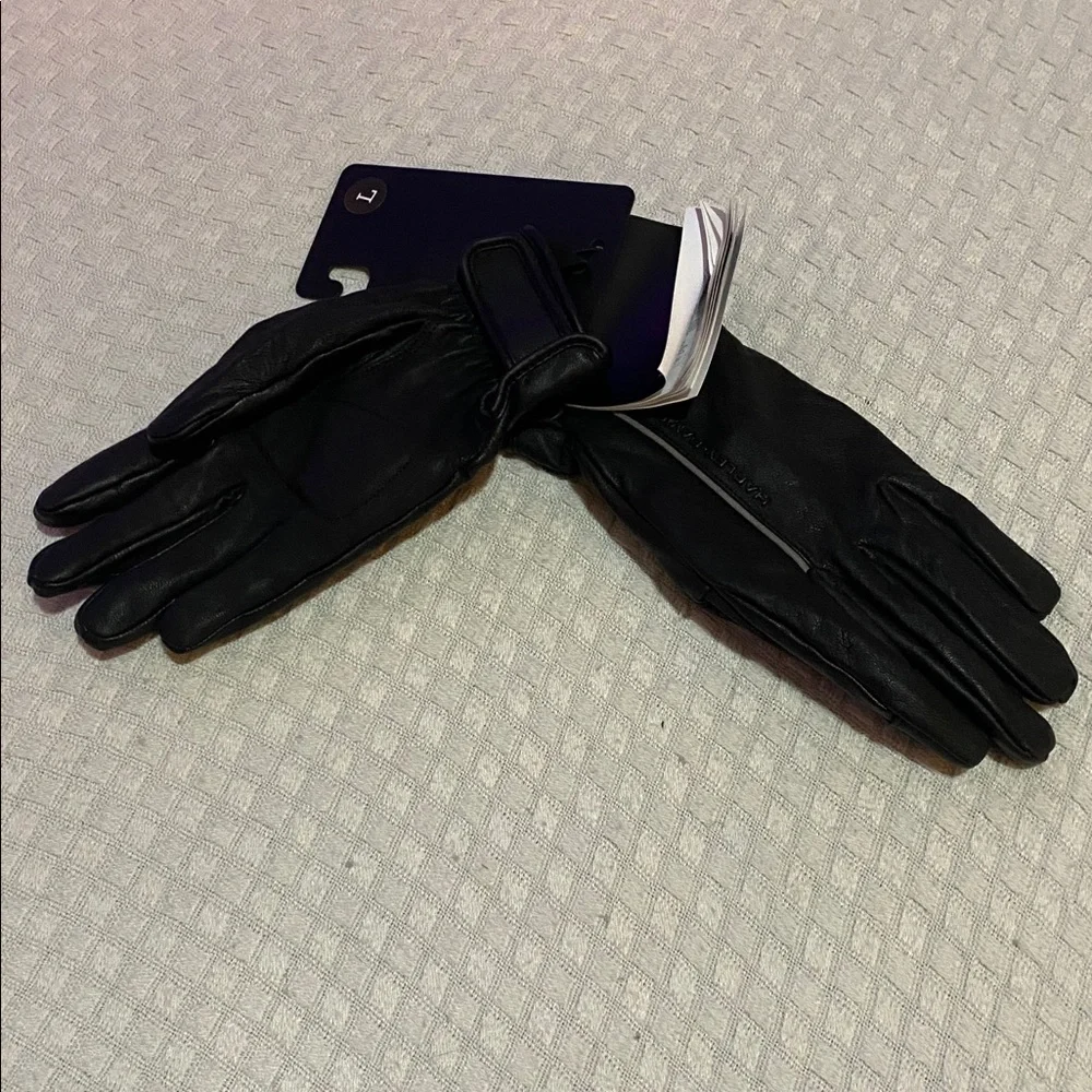 WOMEN'S H-D® WATERPROOF LEATHER RIDING GLOVES - L